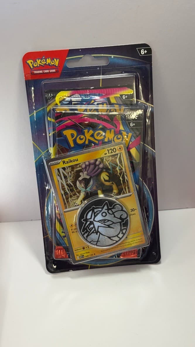 Raikou Promo 2-Pack Blister – Pokémon TCG Mega Evolution Phantasmal Flames New