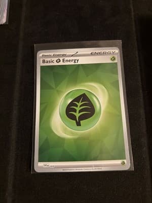 Pokémon TCG Basic Grass Energy 009 Sve: Scarlet & Violet