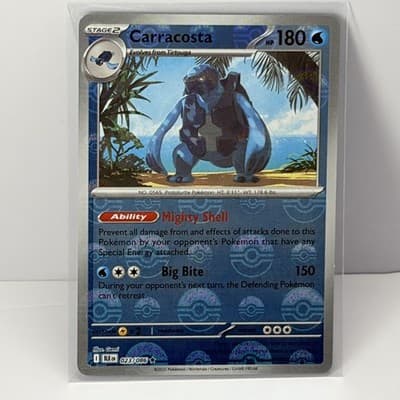 Carracosta - BLK SV: Black Bolt #023/086 Rare Reverse Holo NM