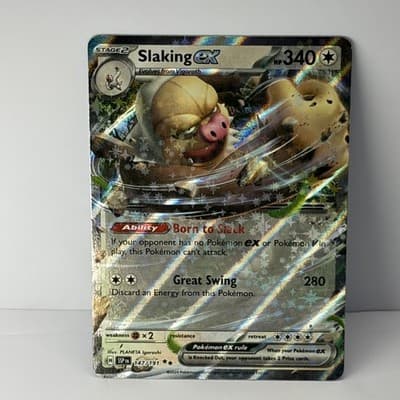 Slaking ex - SSP SV08: Surging Sparks #147/191 Double Rare Reverse Holo NM