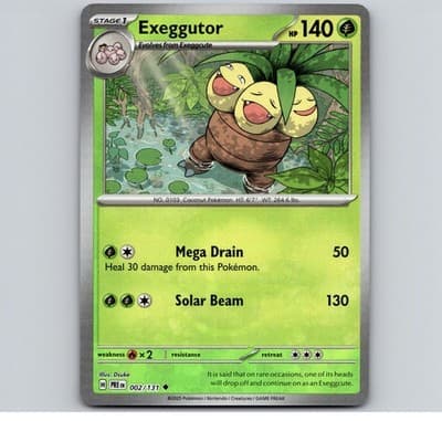 Exeggutor (Poke Ball Pattern) - PRE SV: Prismatic Evolutions #002/131 Uncommon H