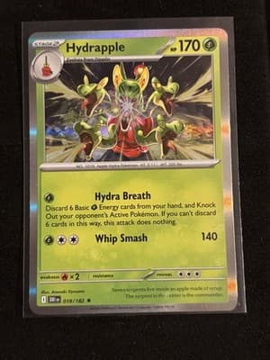 Pokémon TCG Hydrapple 018/182 Destined Rivals Rare Foil Card