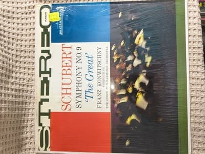 Schubert Symphony No. 9 'The Great' LP Vinyl Parliament Czech Philharmonic 33 R…