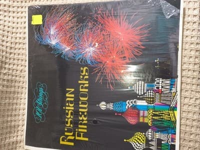 101 Strings Russian Fireworks LP Somerset Classical Vinyl 12" 33 RPM