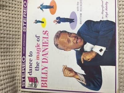 Billy Daniels Dance to the Magic Mayfair LP Vinyl Vocal Jazz Colored 12" 33 RPM