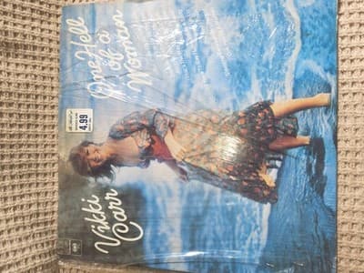 Vikki Carr One Hell of a Woman LP Vinyl Columbia Pop 12" 33 RPM