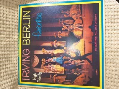Irving Berlin Favorites Mayfair All-Star Orchestra Vinyl LP Golden Tone C4008