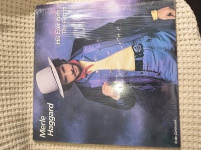 Merle Haggard His Epic Hits The First 11 Epic LP Vinyl Country 12" 33 RPM