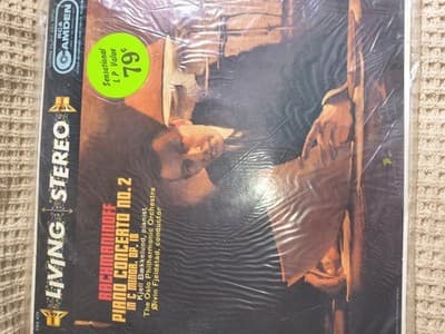 Rachmaninoff Piano Concerto No. 2 Kjell Bækkelund RCA Camden LP Living Stereo 1…
