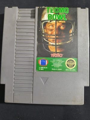 Tecmo Bowl Nintendo NES Sports Series American Football NTSC-U/C 1988 Cartridge