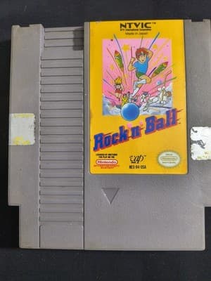 Nintendo Rock 'n' Ball NTVIC NES Cartridge NTSC-U/C (US/Canada)