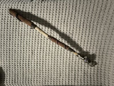 Handmade Magic Wand with Wire Wrapping, Beads, Crystals, and Gemstone Decoration