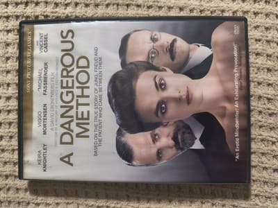 A Dangerous Method DVD Mortensen Fassbender Drama Cronenberg Widescreen
