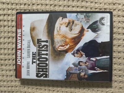 The Shootist Widescreen DVD John Wayne Lauren Bacall Western Paramount