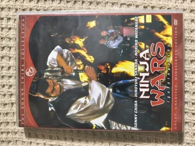 Ninja Wars Widescreen Uncut Unedited DVD Sonny Chiba, Sanada, Ventura 1982