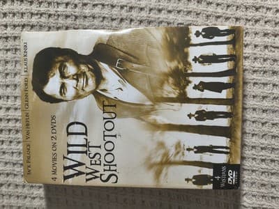 Wild West Shootout DVD, Palance, Heflin, Ford, Kinski, 4 Movies, Western
