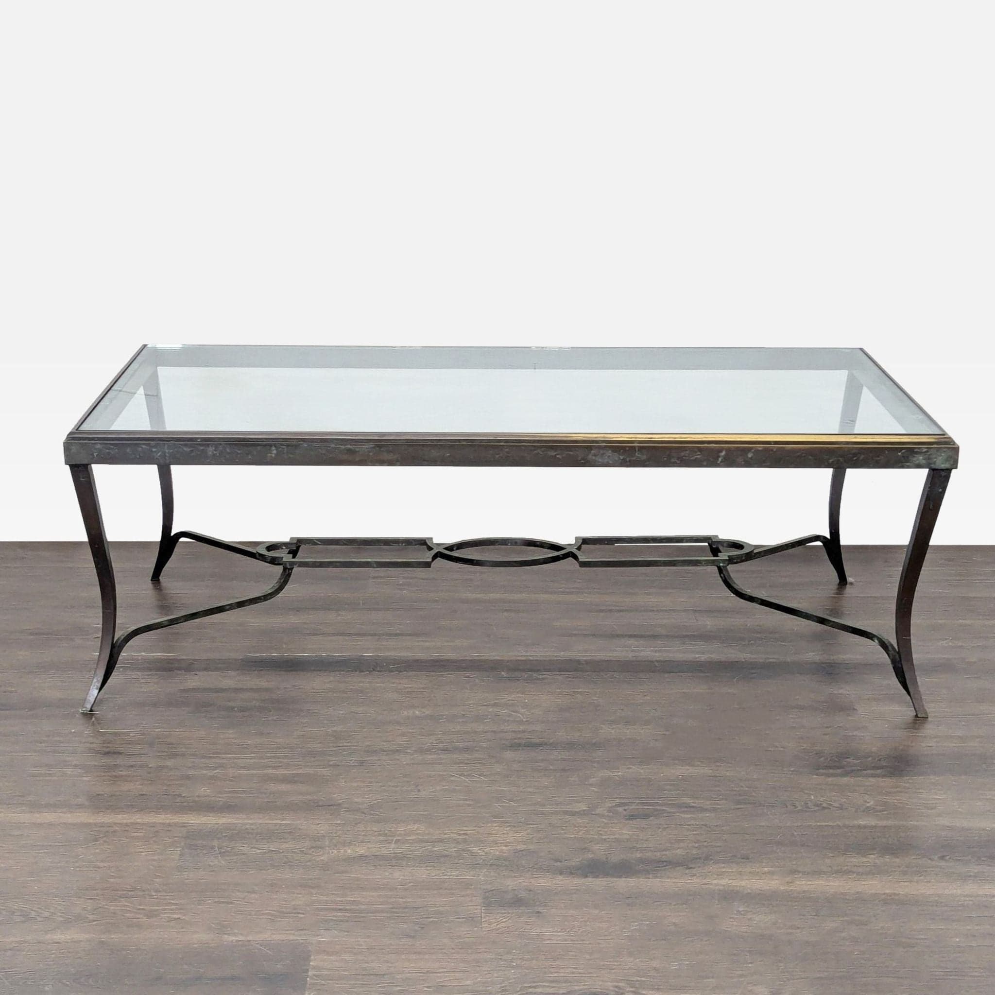 Carole Gratale Inc. Wrought Iron Coffee Table