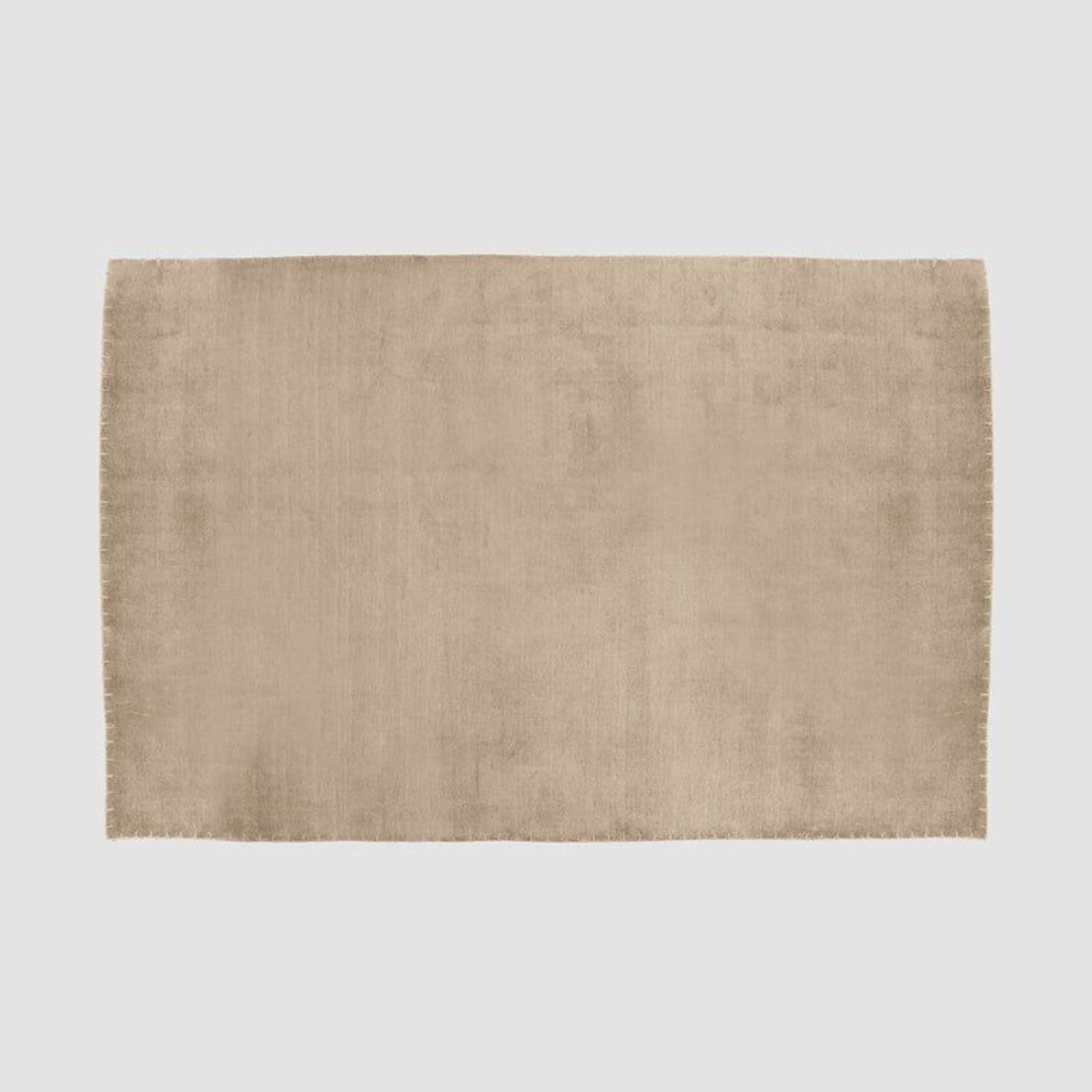 The Citizenry Emma Handwoven 9’x12’ Neutral Wool Rug - Simple Modern Style