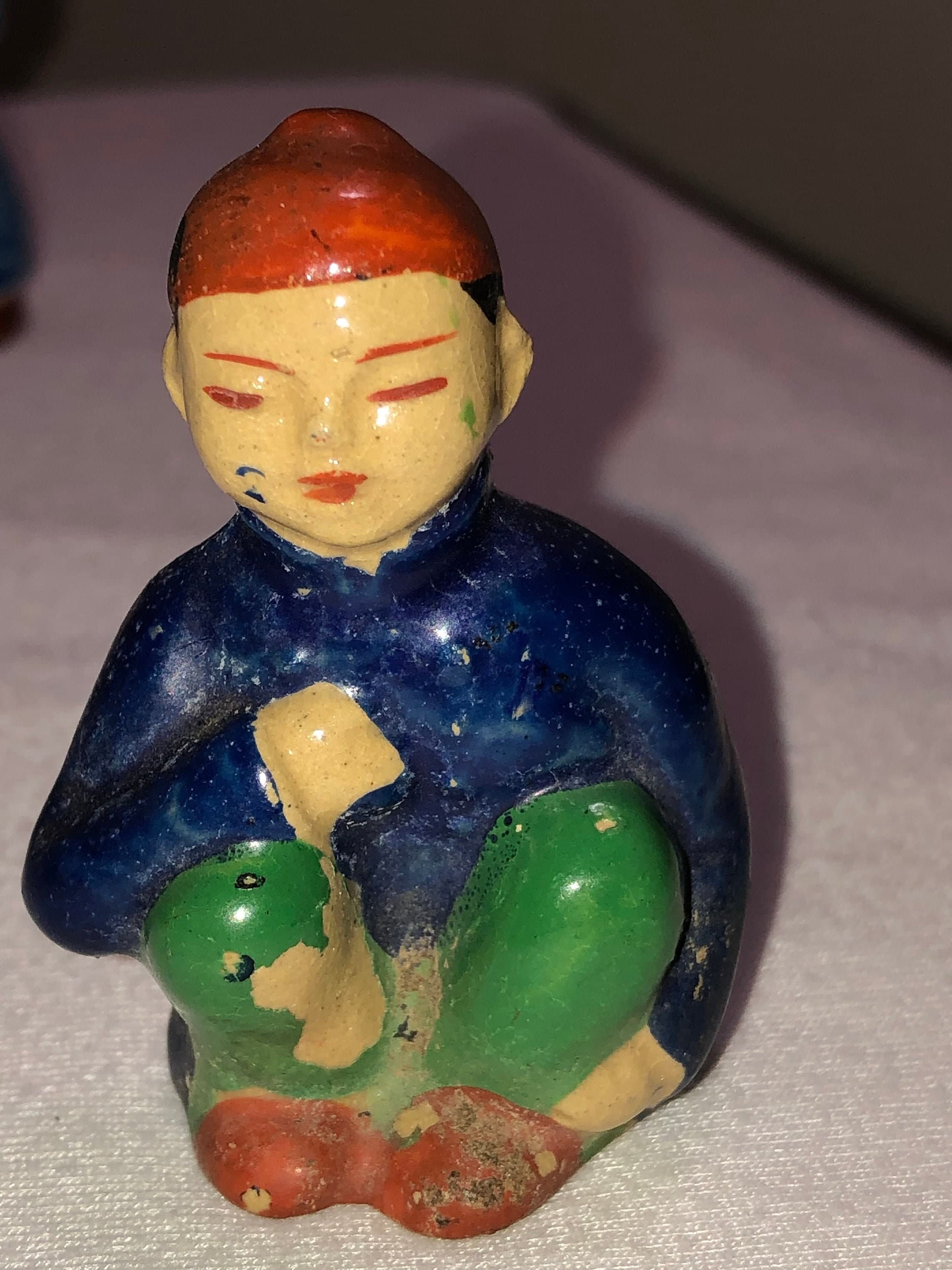 Nepal clay figurine