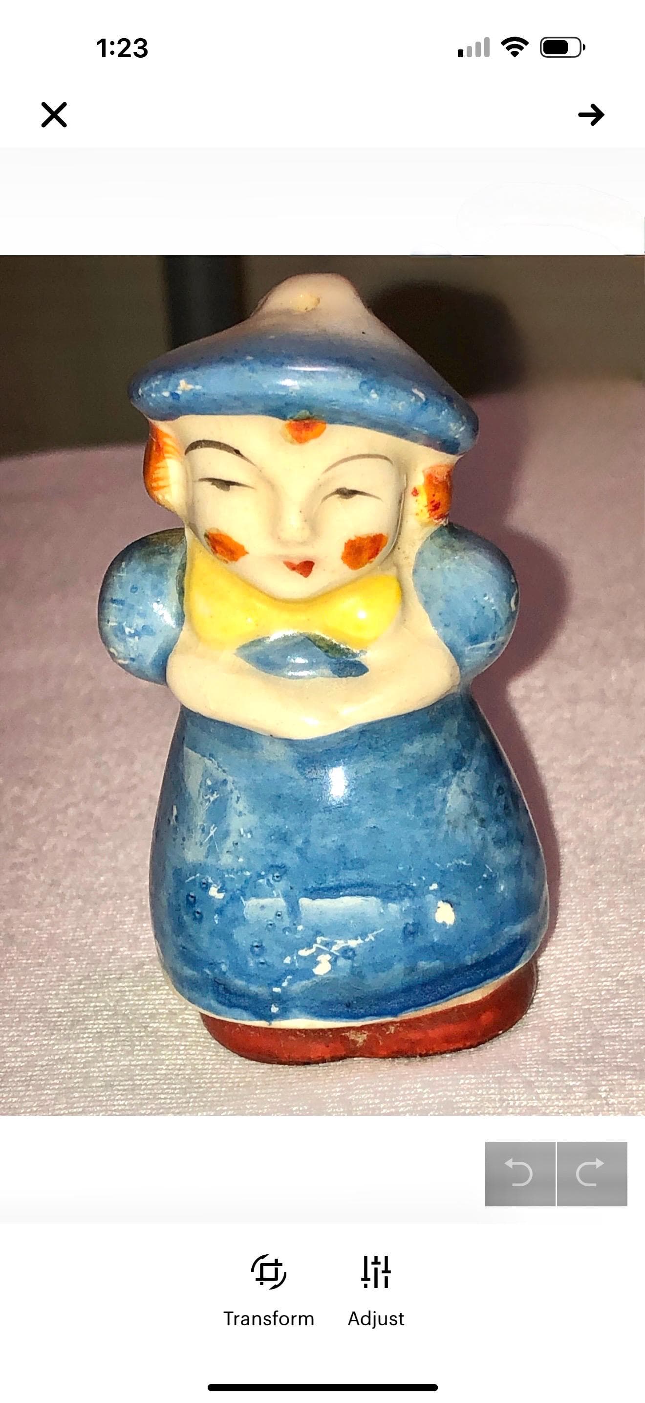 Vintage Dutch Lady Shaker