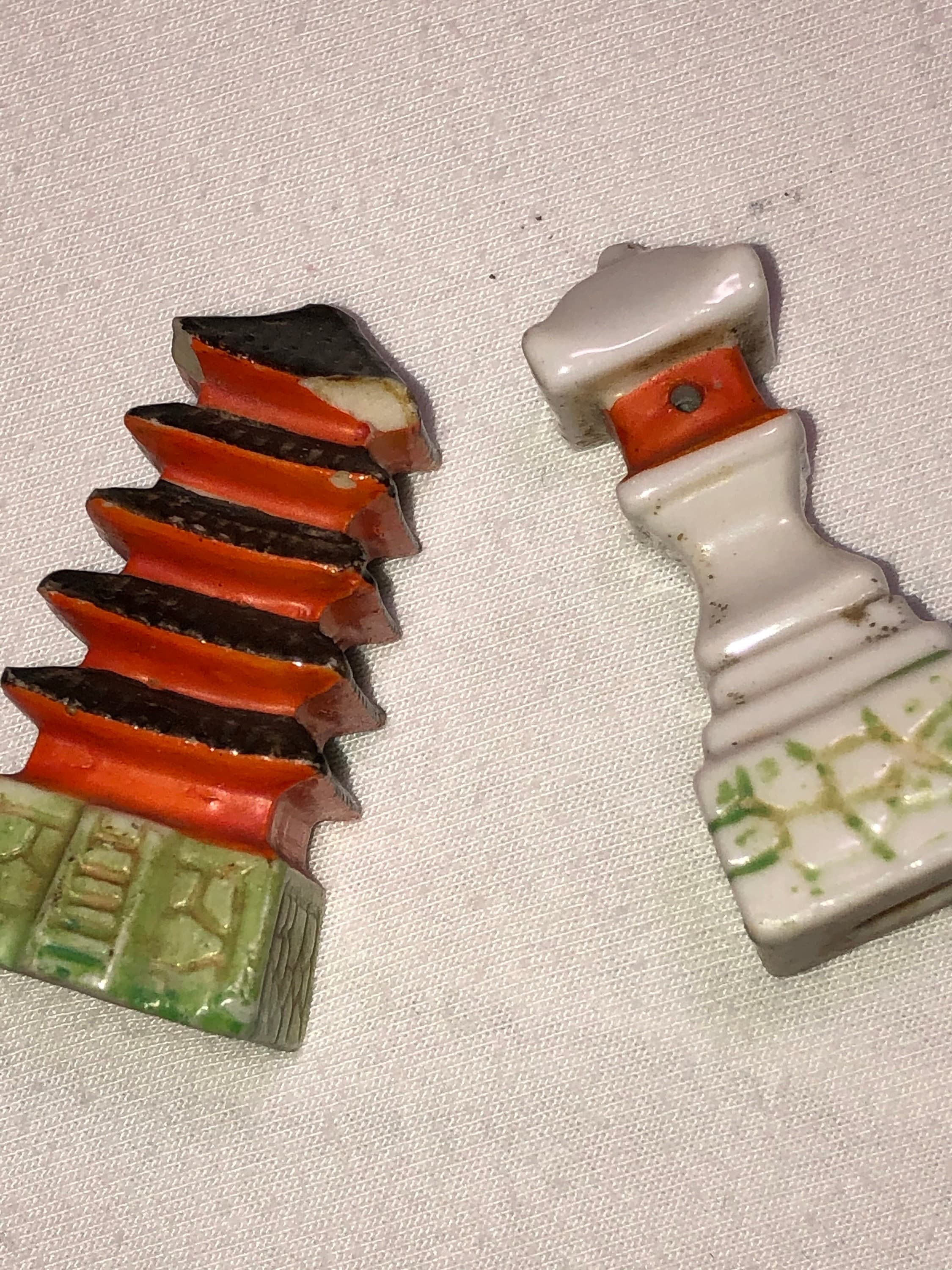 Ancient Japanese Pagoda Shakers