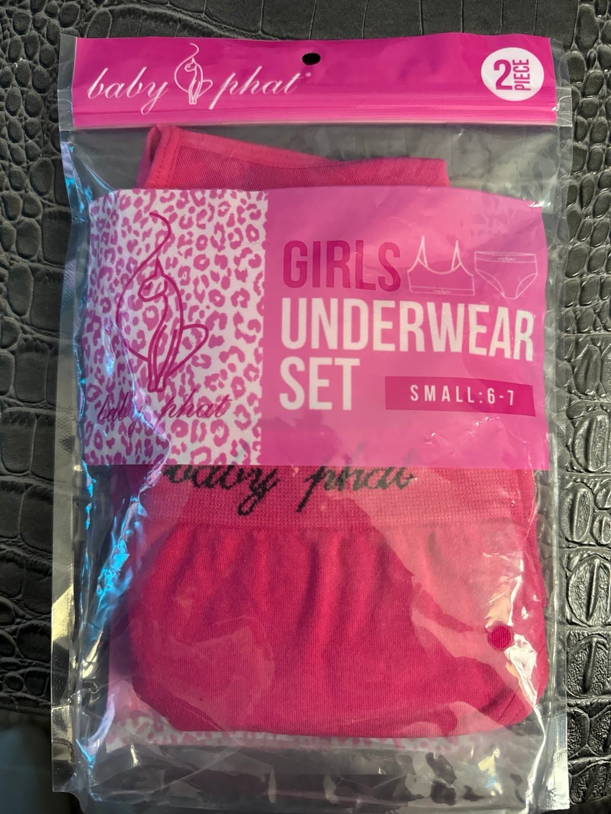 Baby Phat Underwear set small 6-7