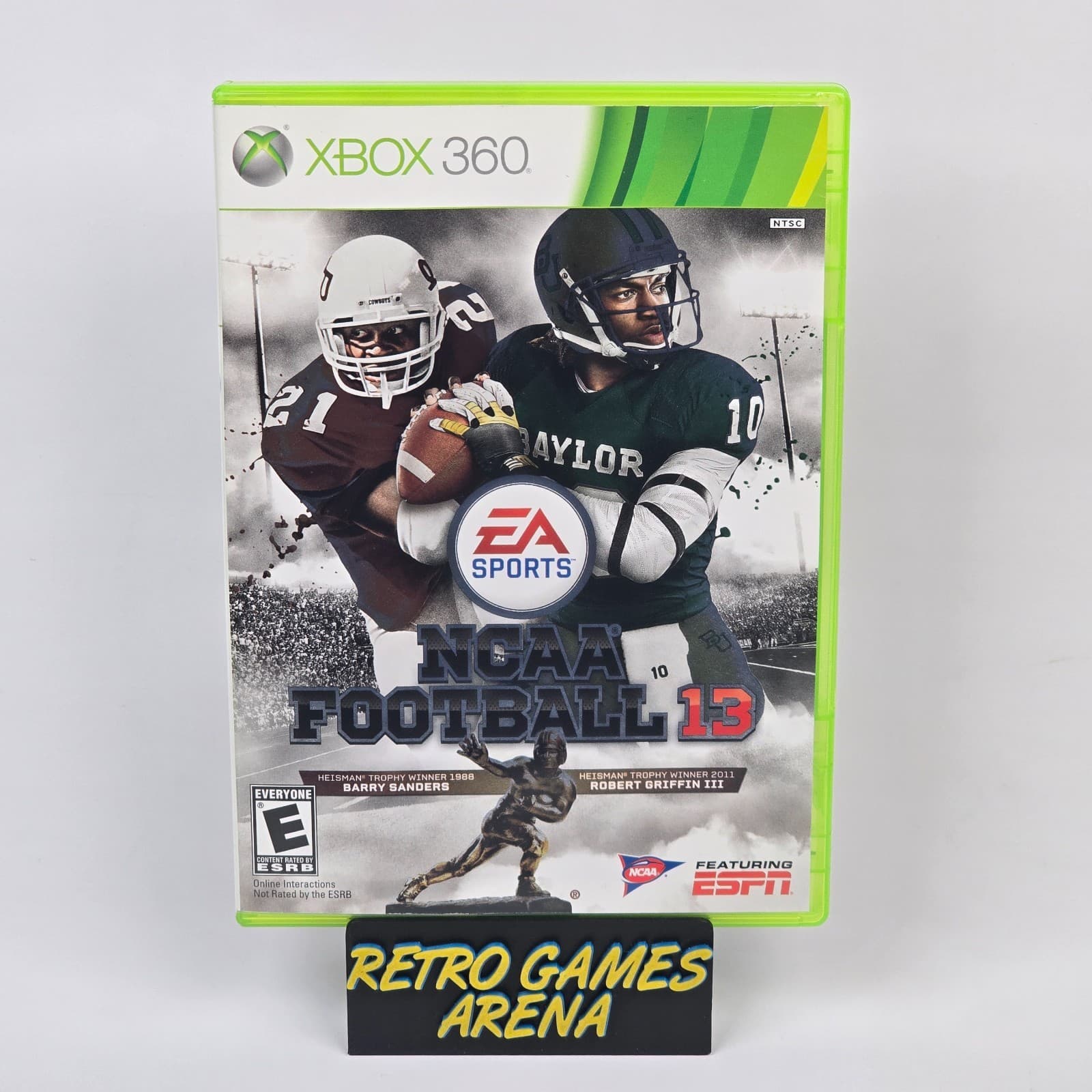 NCAA Football 13 (Xbox 360) Case & Disc