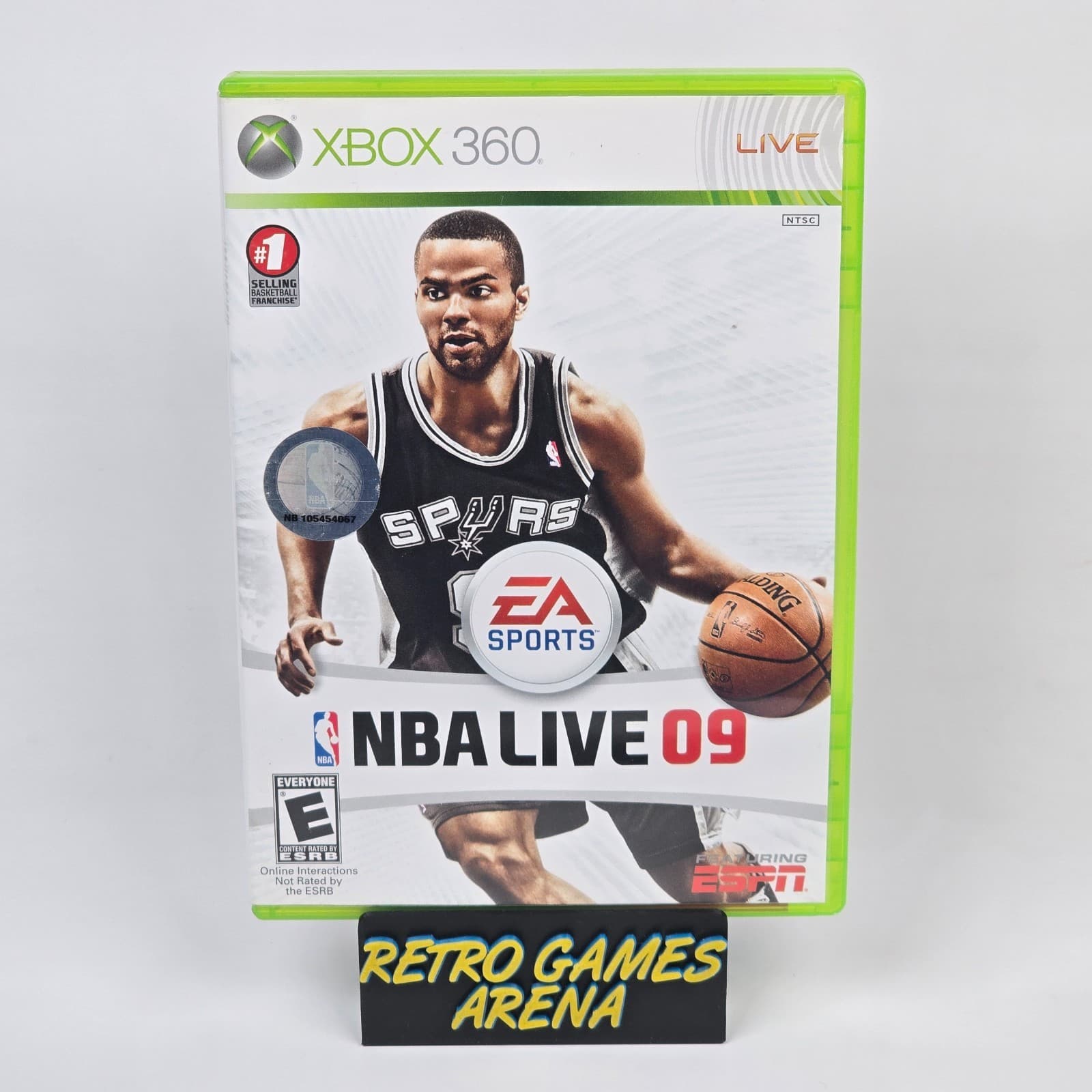 NBA Live 09 (Xbox 360) CIB COMPLETE
