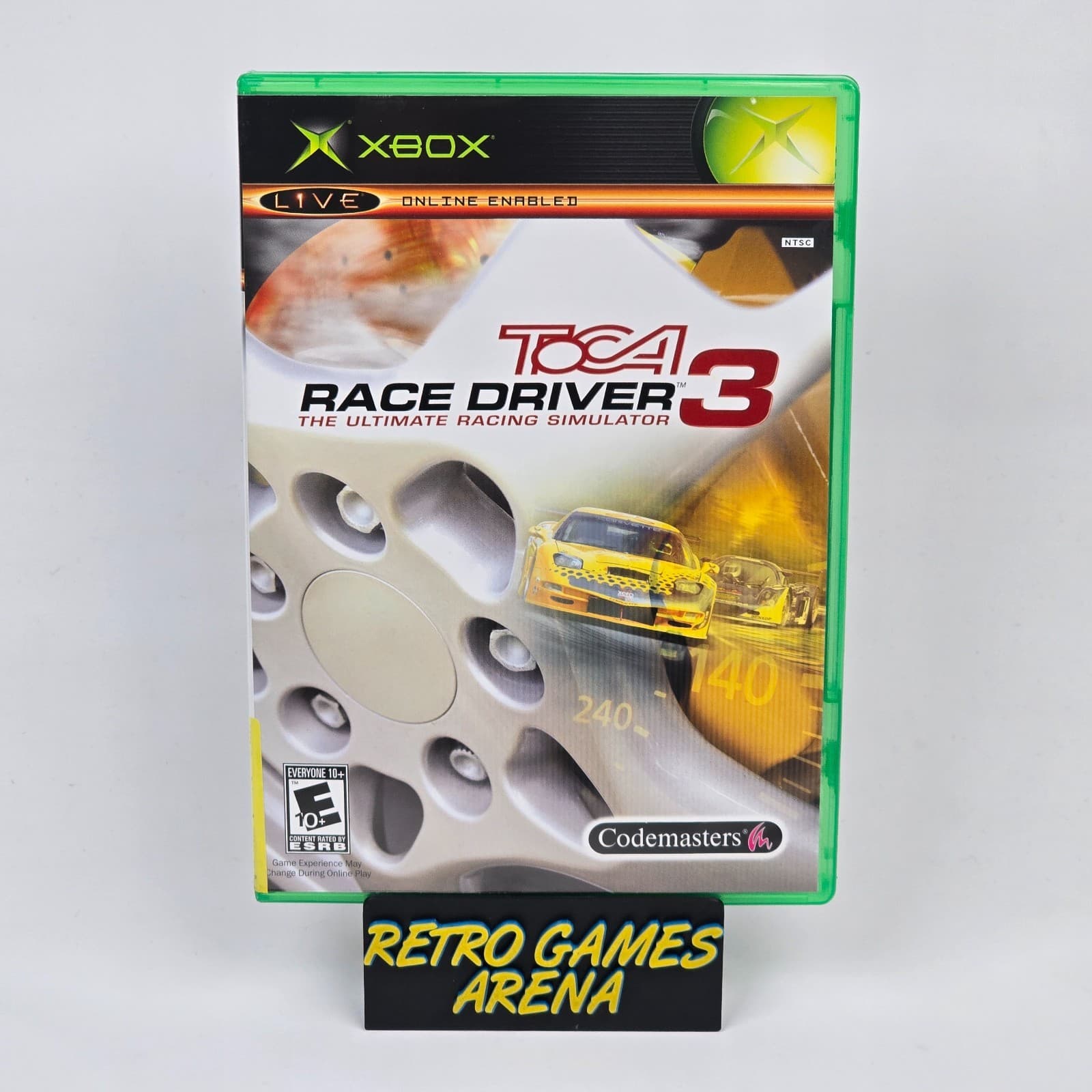 TOCA Race Driver 3 (Original Xbox) Case & Disc TESTED