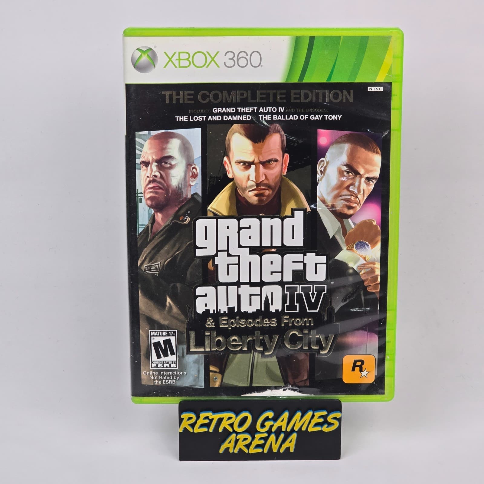 Grand Theft Auto IV & Liberty City Complete Edition (Xbox 360) Case & Discs