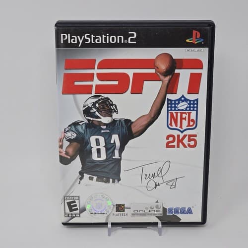 ESPN NFL 2K5 (PlayStation 2 PS2) CIB COMPLETE & TESTED