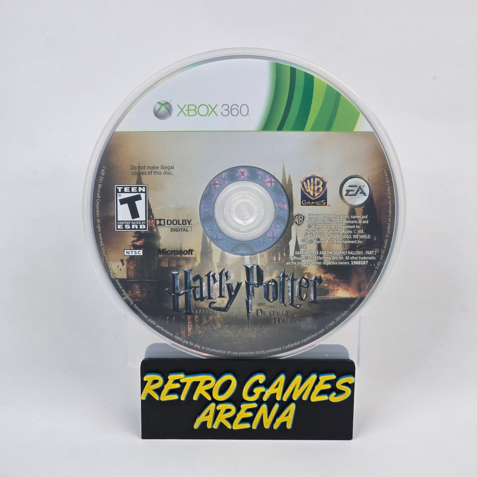 Harry Potter and the Deathly Hollows: Part 2 (Xbox 360) Disc TESTED