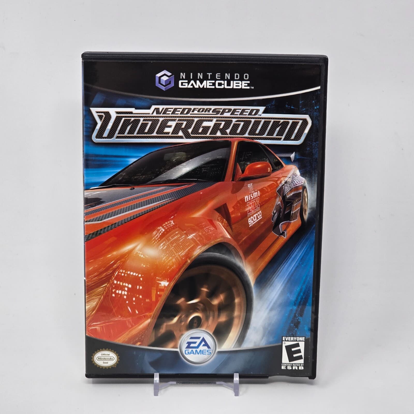 Need for Speed: Underground (Nintendo GameCube) Black Label CIB & TESTED