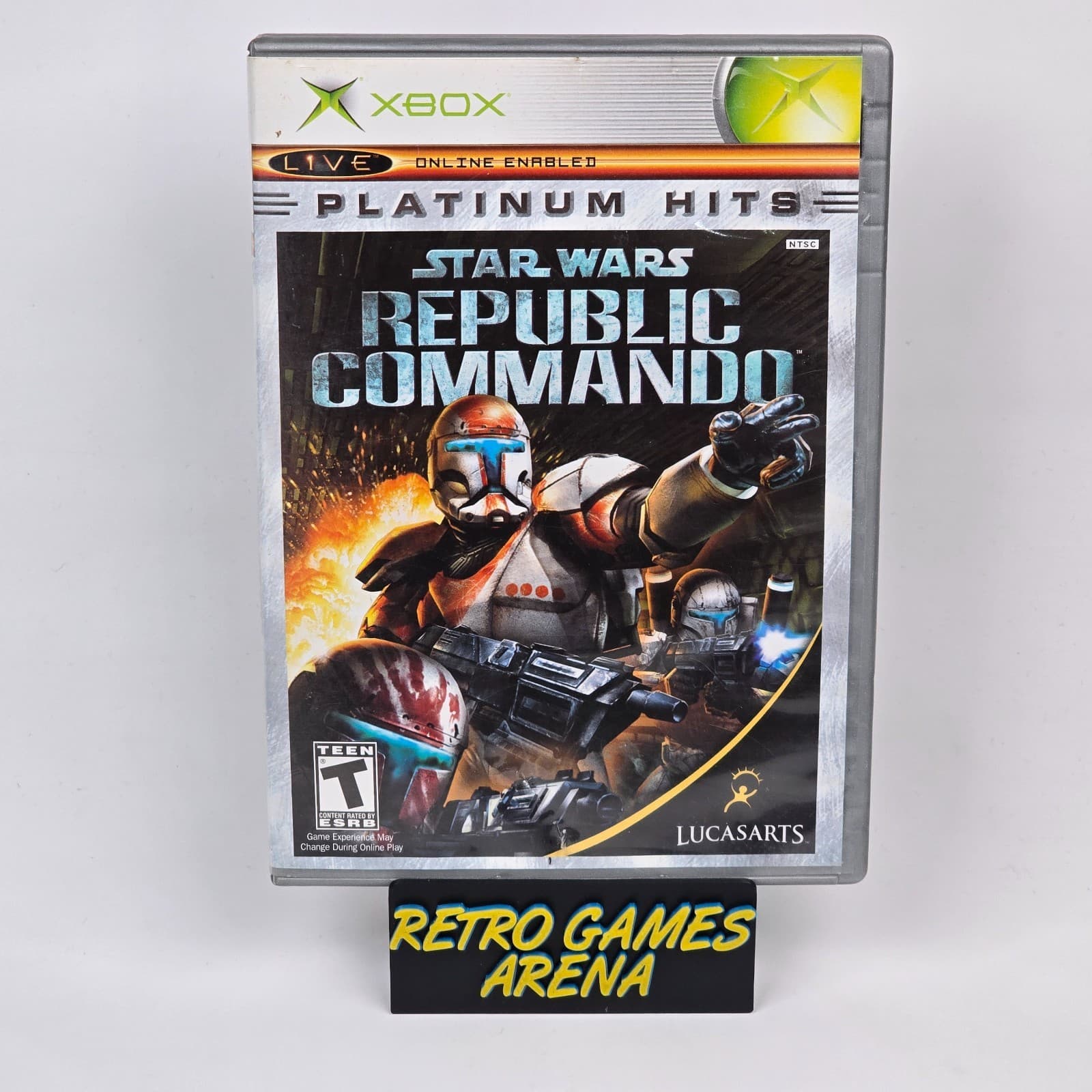 Star Wars: Republic Commando (Original Xbox) Platinum CIB COMPLETE & TESTED