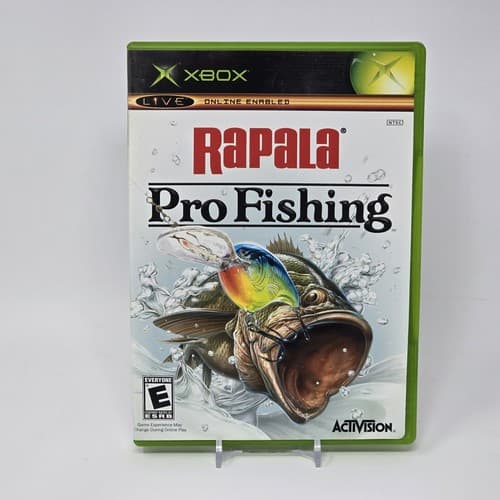 Rapala: Pro Fishing (Original Xbox) CIB COMPLETE & TESTED