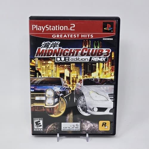 Midnight Club 3 DUB Edition Remix (PlayStation 2 PS2) Greatest Hits CIB & TESTED