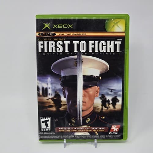 Close Combat: First to Fight: US Marines (Original Xbox) CIB COMPLETE & TESTED