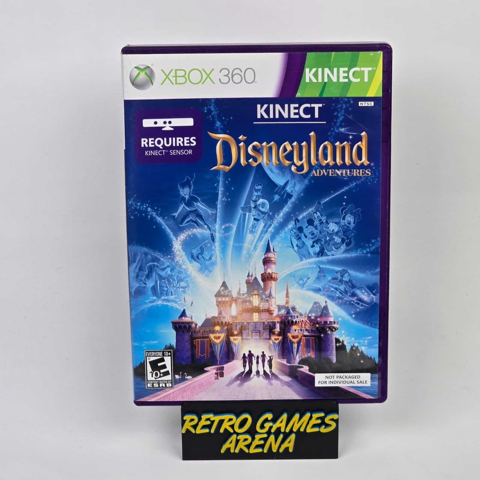 Kinect Disneyland Adventures (Xbox 360) Case & Disc TESTED