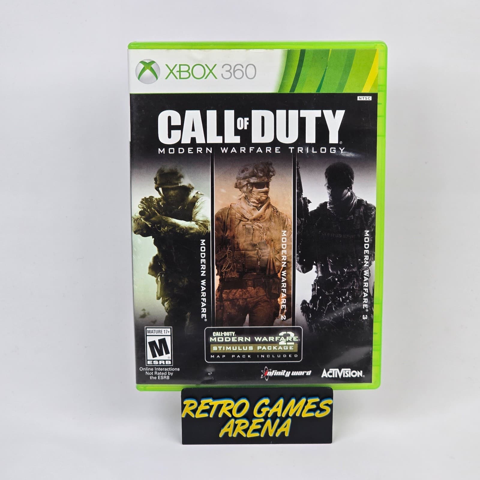 Call of Duty: Modern Warfare Trilogy 1 2 3 (Xbox 360) CIB COMPLETE & TESTED