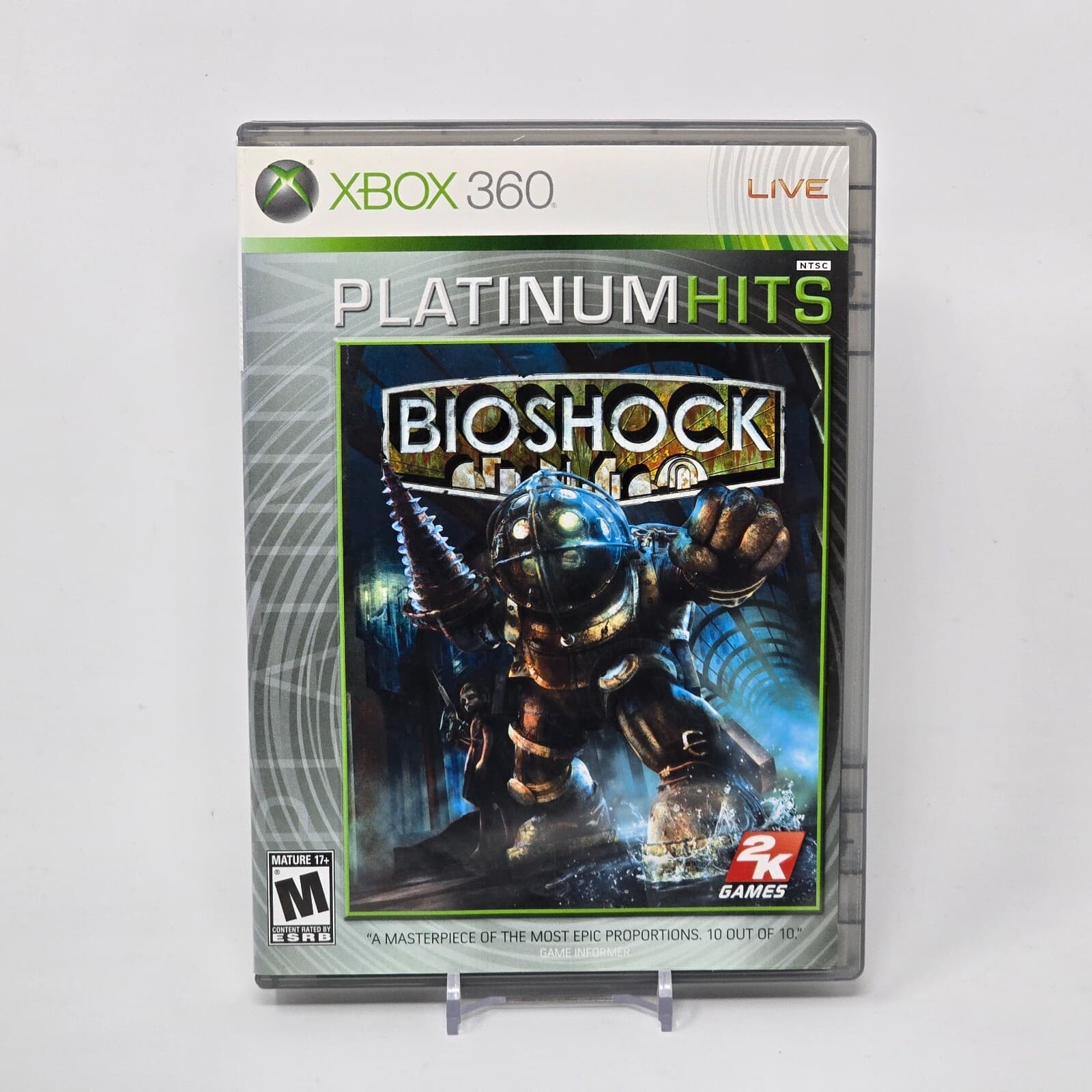 Bioshock (Xbox 360) Platinum Hits CIB COMPLETE & TESTED