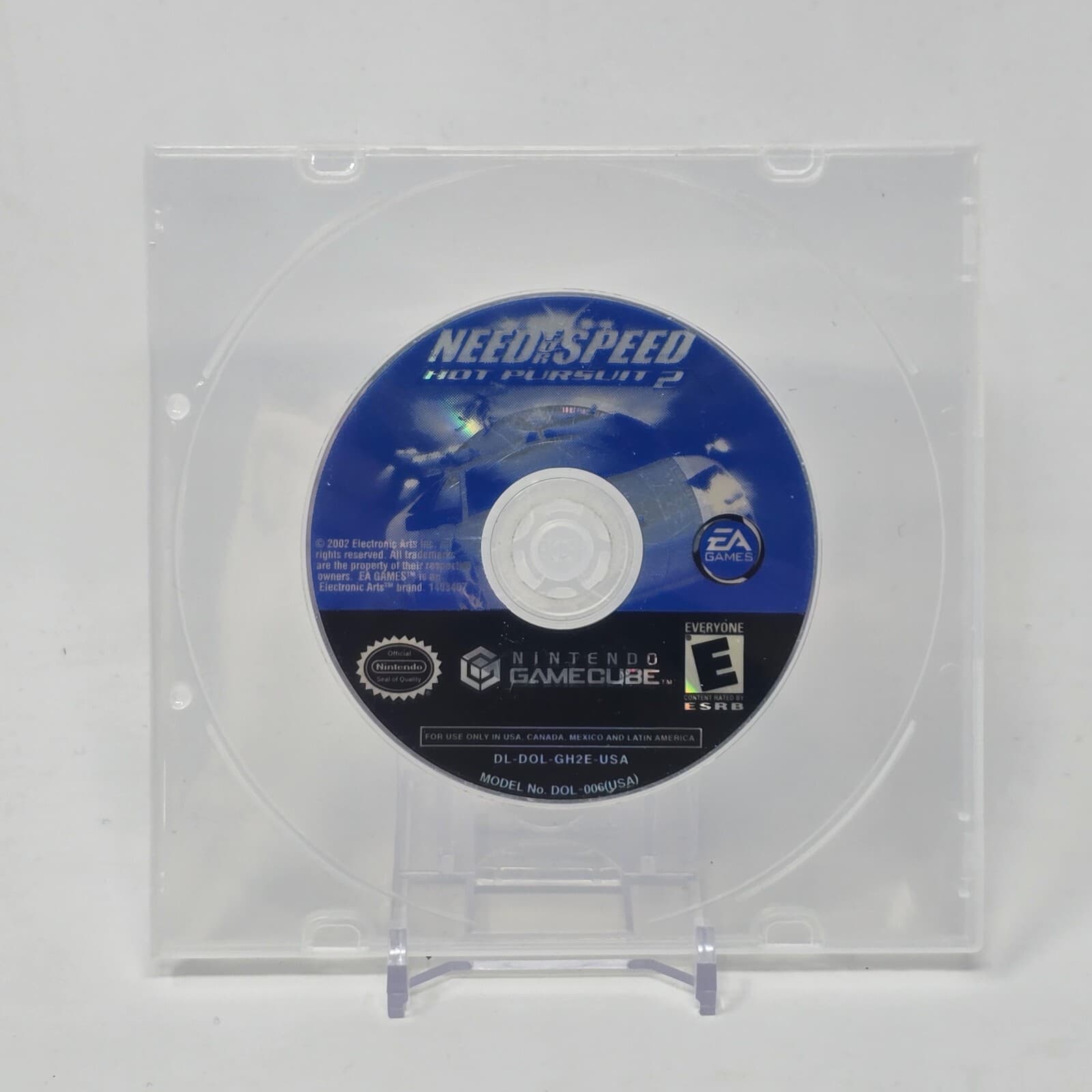 Need for Speed: Hot Pursuit 2 (Nintendo GameCube) Black Label Disc TESTED