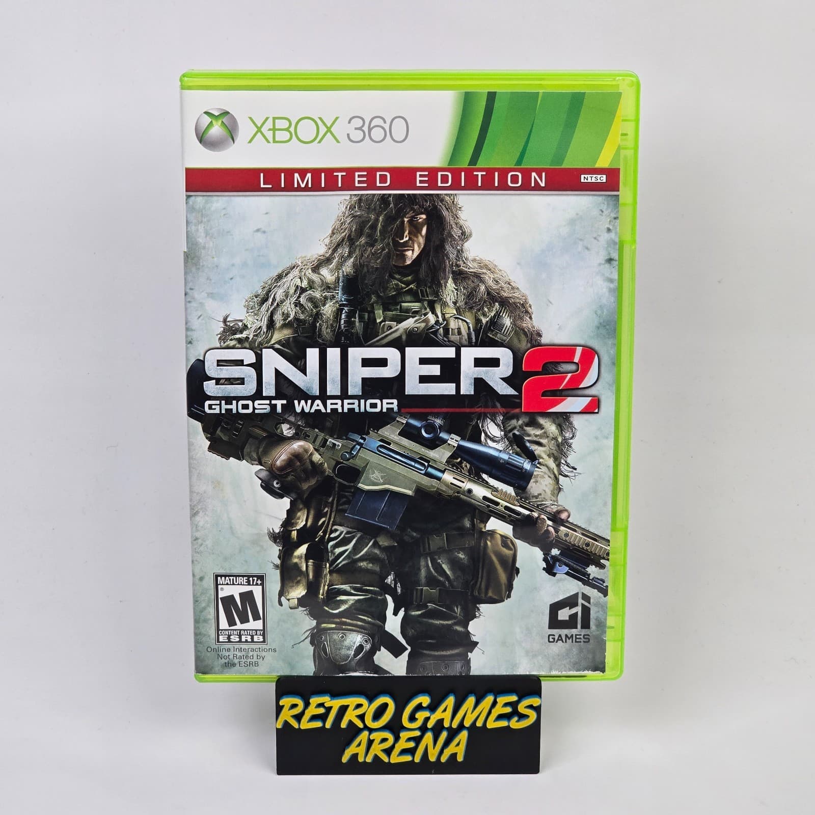 Sniper Ghost Warrior 2: Limited Edition (Xbox 360) CIB COMPLETE & TESTED