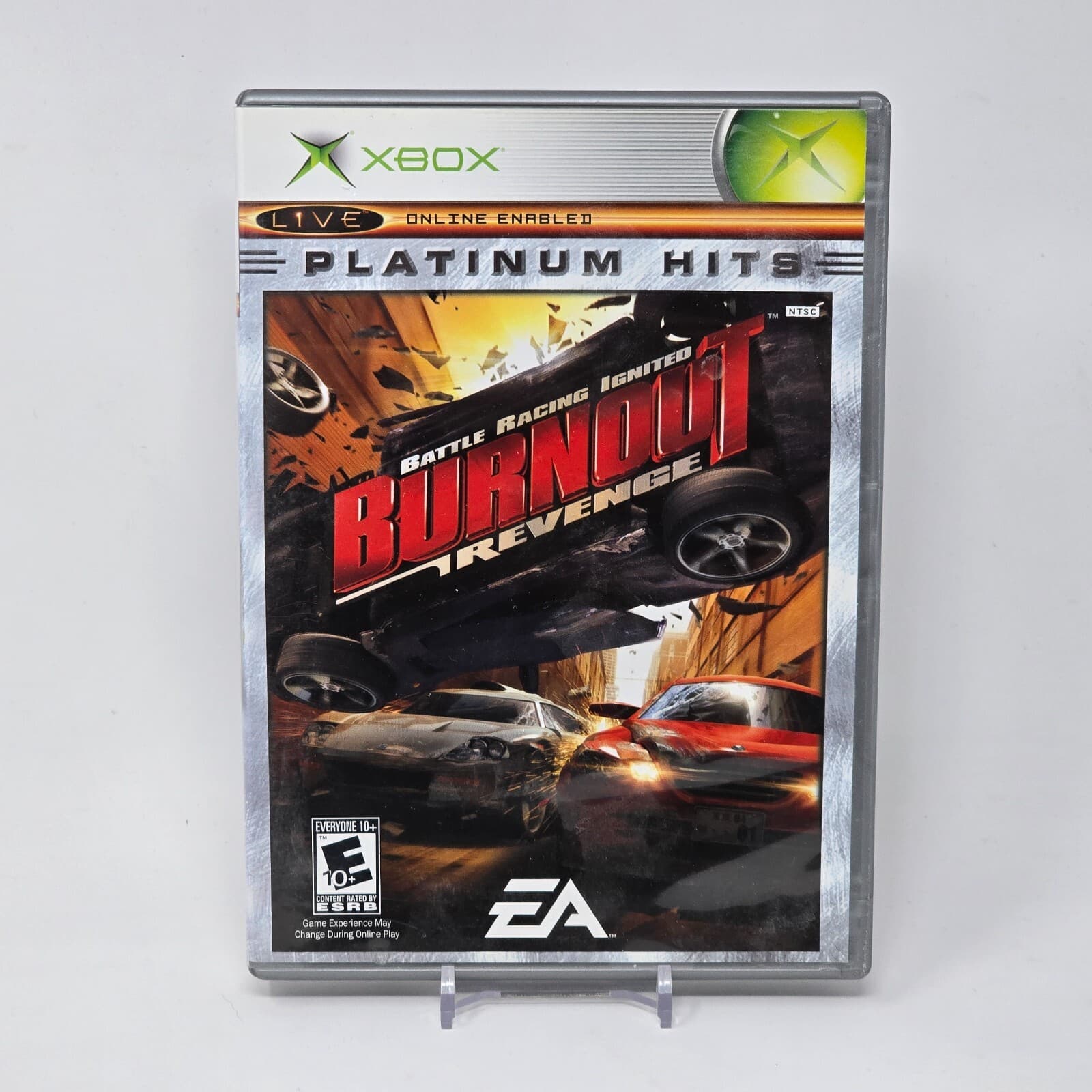 Burnout Revenge (Original Xbox) Platinum Hits CIB COMPLETE & TESTED