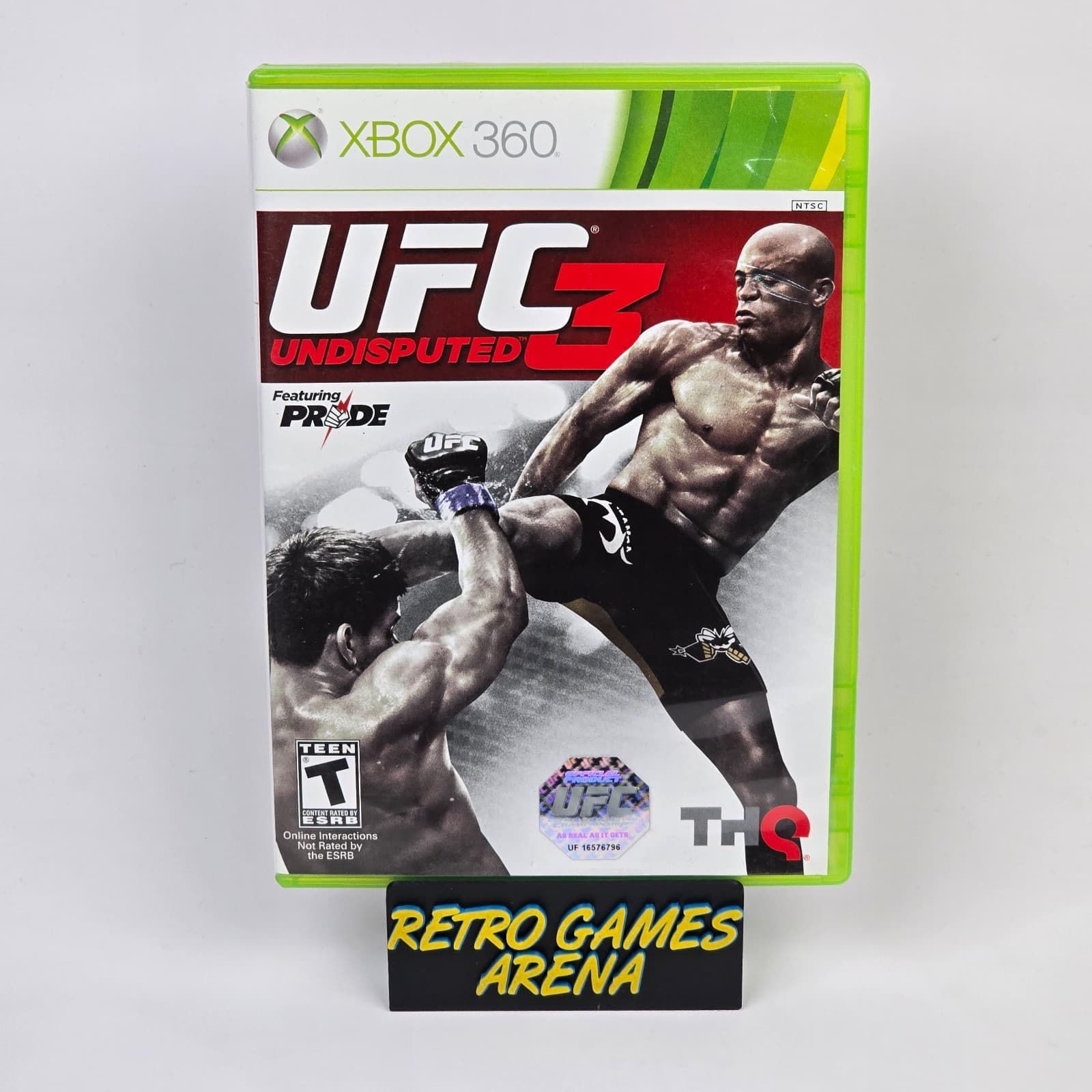 UFC Undisputed 3 (Xbox 360) CIB COMPLETE & TESTED