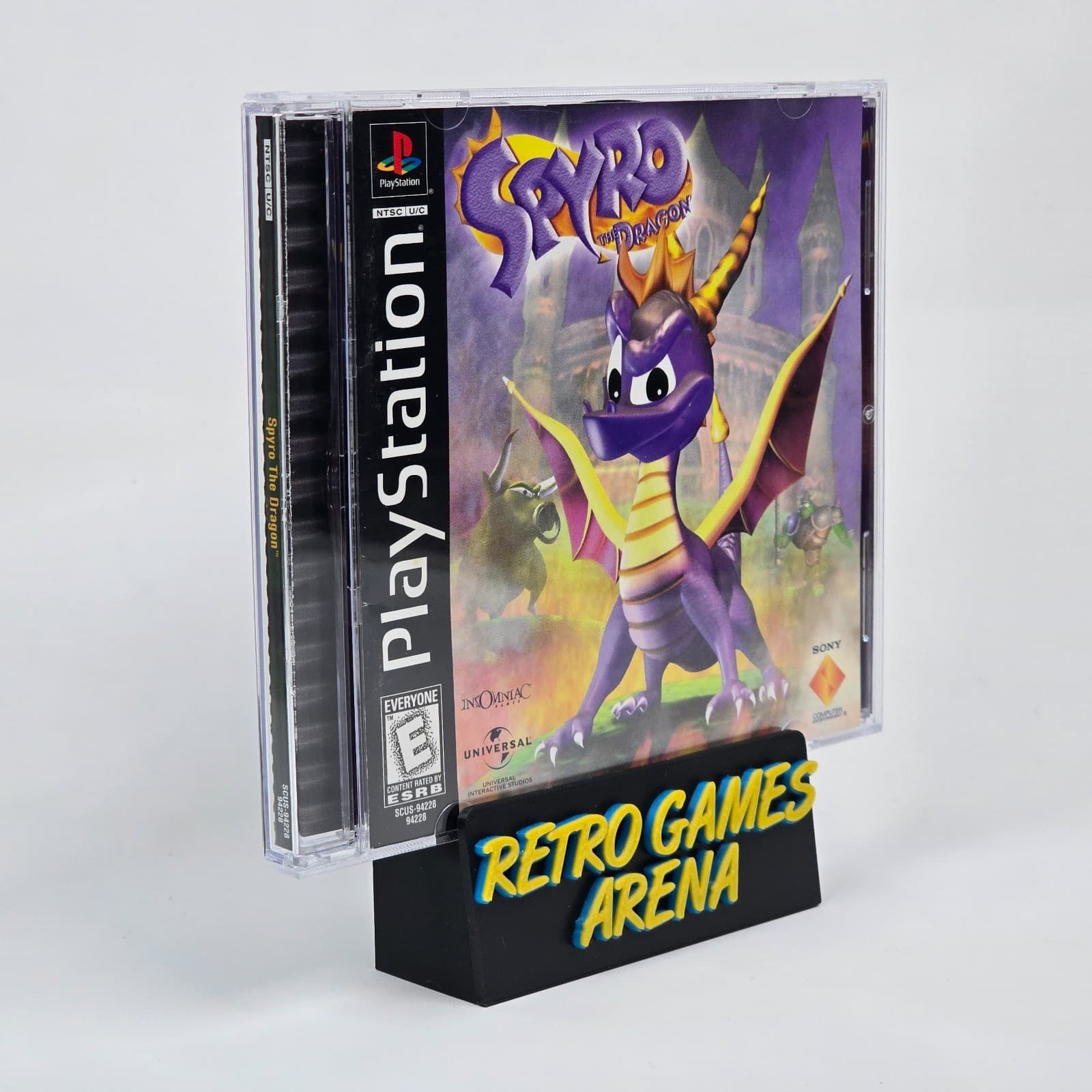 💿REFURBISHED Spyro the Dragon (PlayStation 1 PS1) Black Label CIB COMPLETE💿