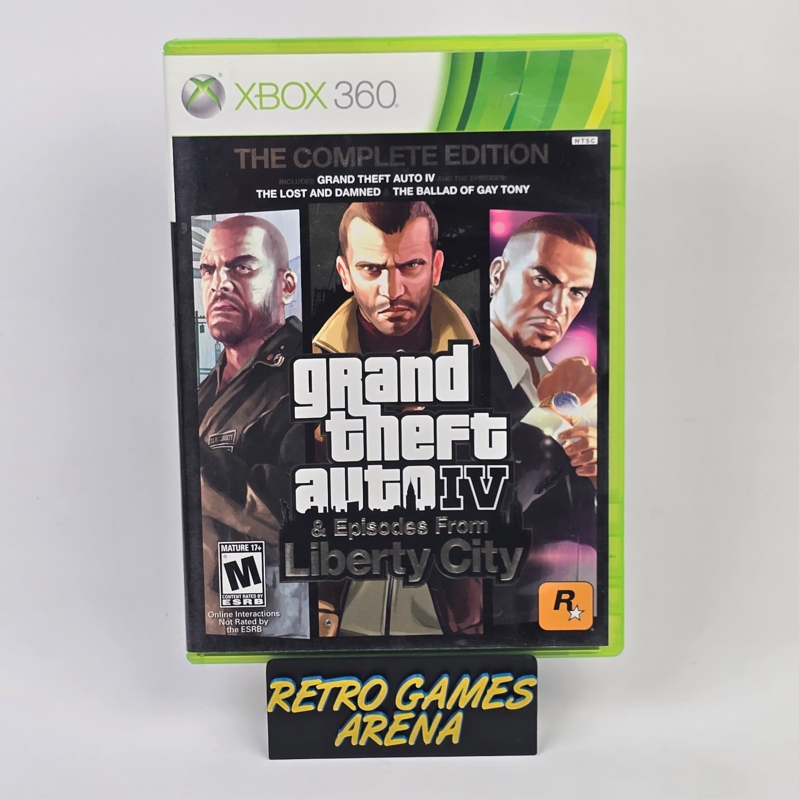 Grand Theft Auto IV 4 & Liberty City: Complete Edition (Xbox 360) CIB COMPLETE