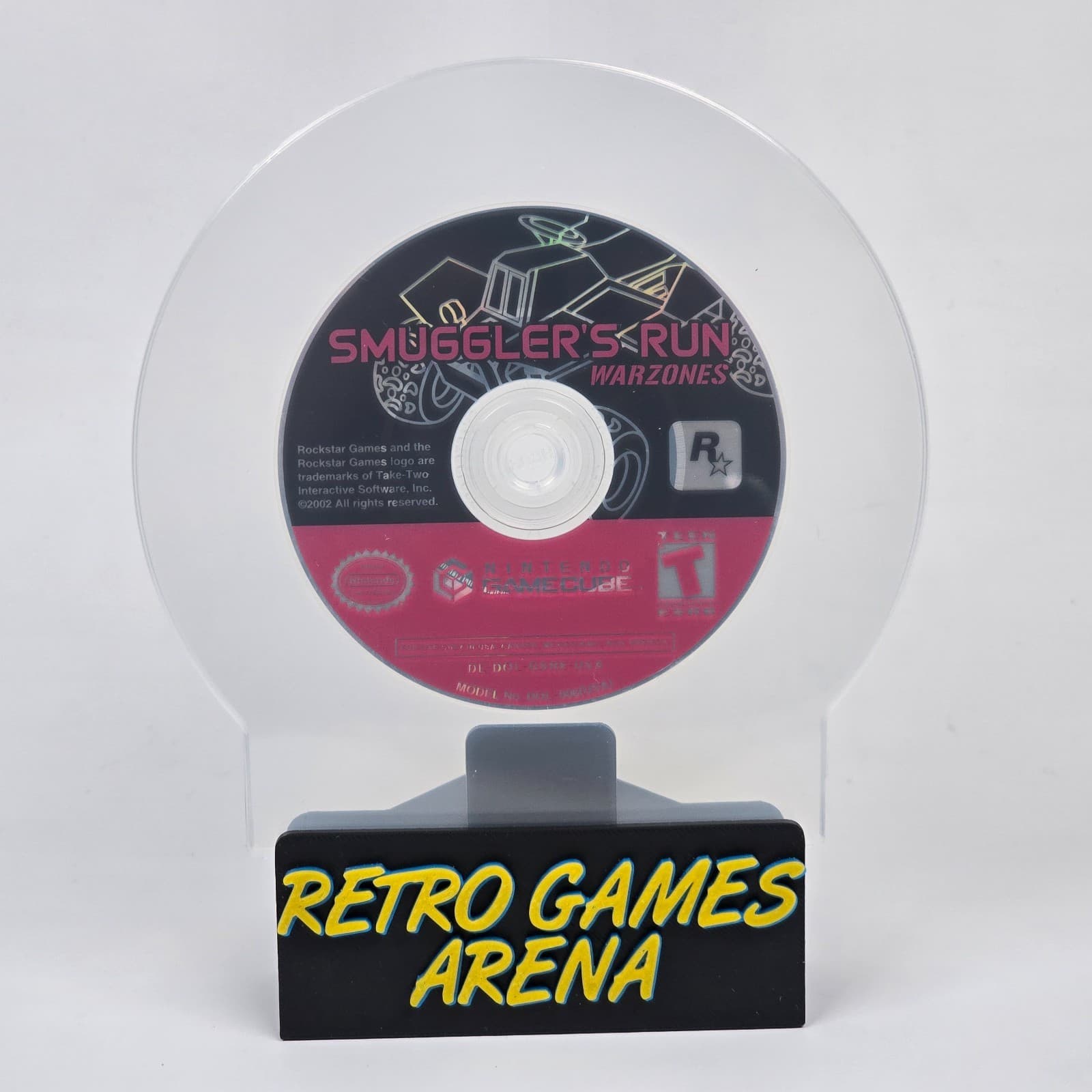 Smuggler's Run: Warzones (Nintendo GameCube) Disc