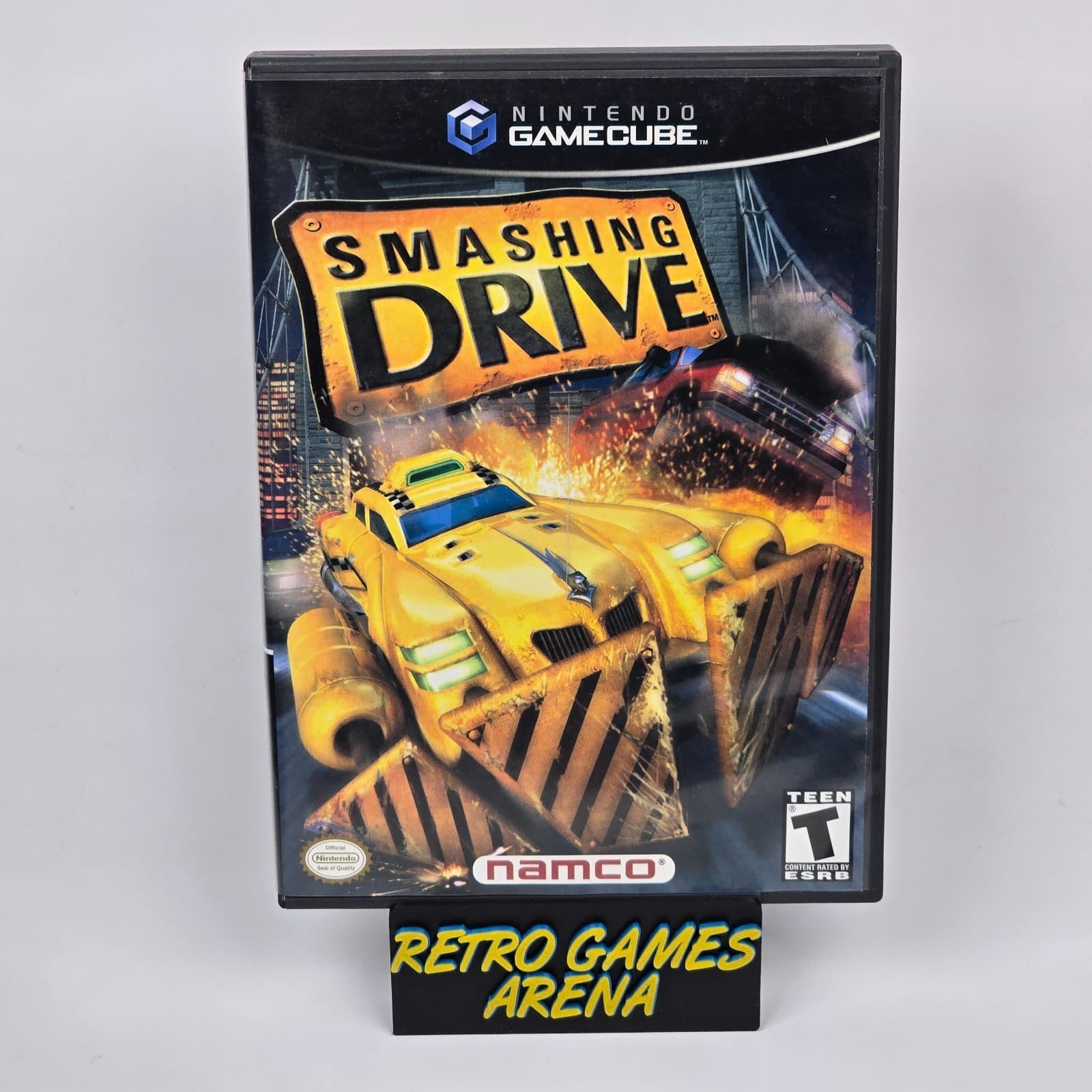 Smashing Drive (Nintendo GameCube) Case & Disc
