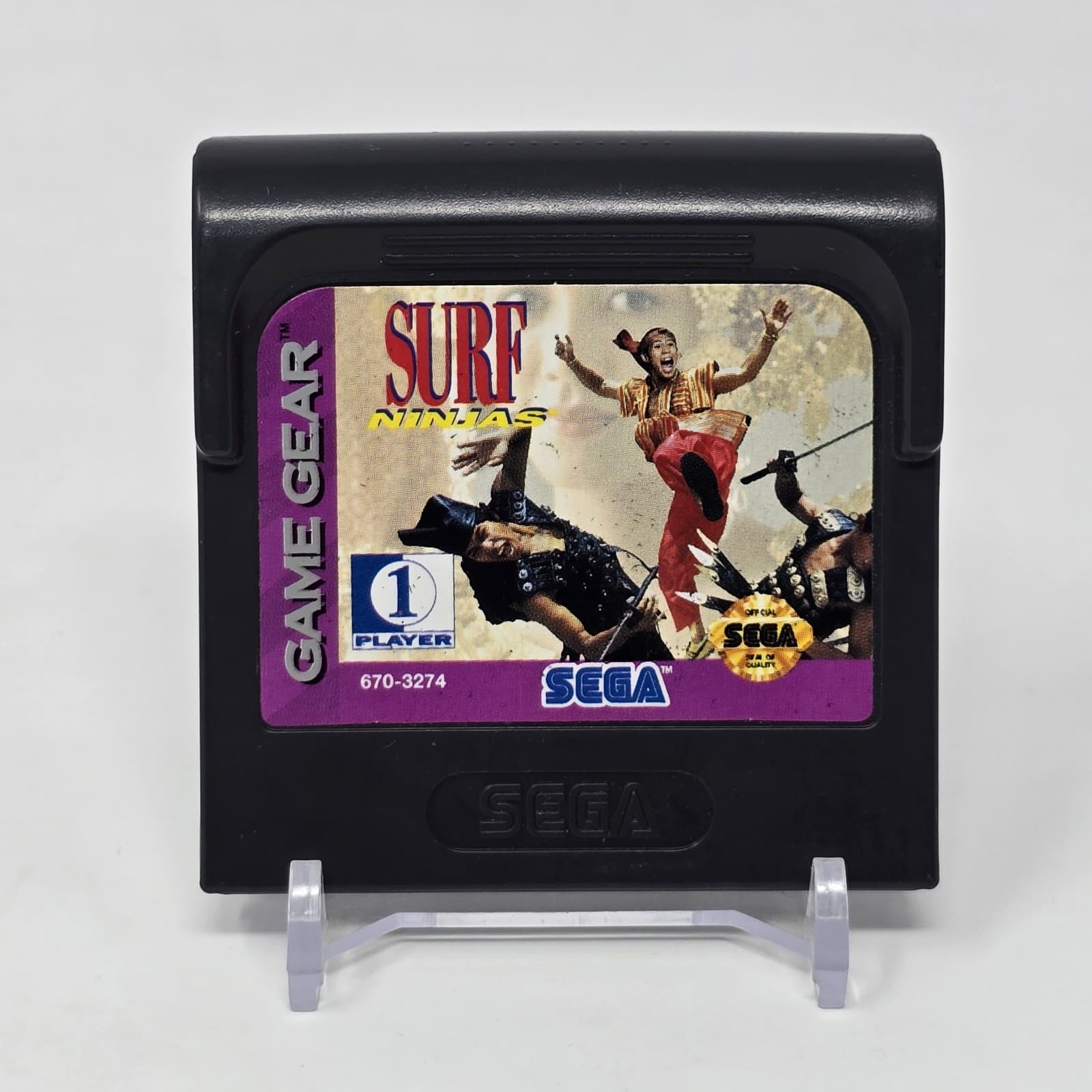 Surf Ninjas (Sega Game Gear) CLEANED & TESTED