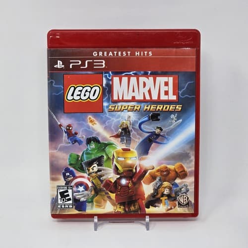 LEGO Marvel Super Heroes (PlayStation 3 PS3) Greatest Hits CIB COMPLETE & TESTED